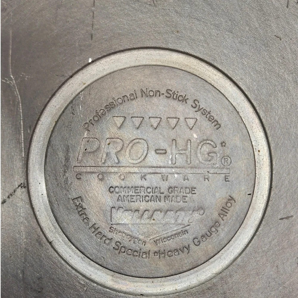 PRO-HG Cookware Fry Pan 12.5 Inch Commercial Grade Nonstick Heavy Gauge USA Made